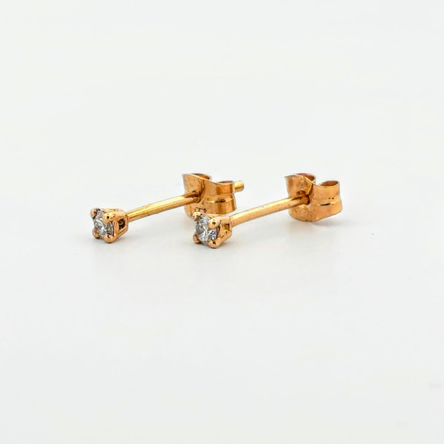 Diamant örhängen