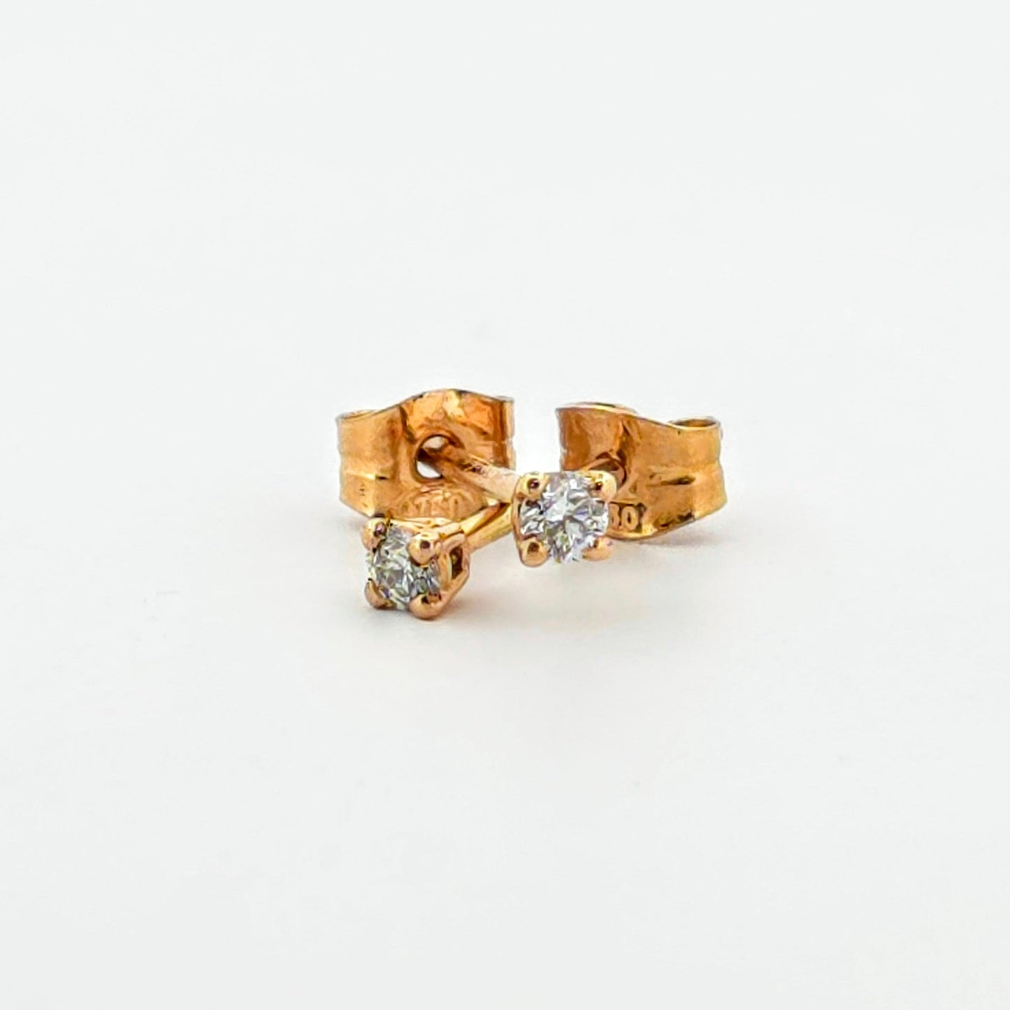 Diamant örhängen