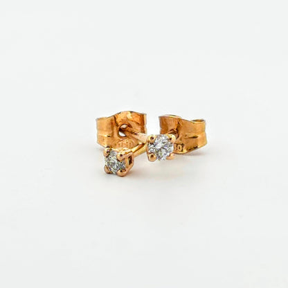 Diamant örhängen
