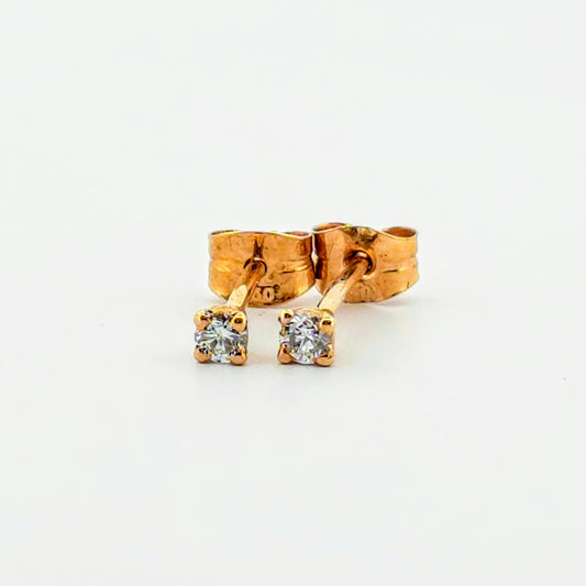 Diamant örhängen